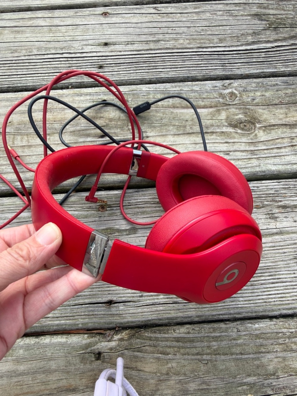 Beats by Dre Red Over-Ear Headphones